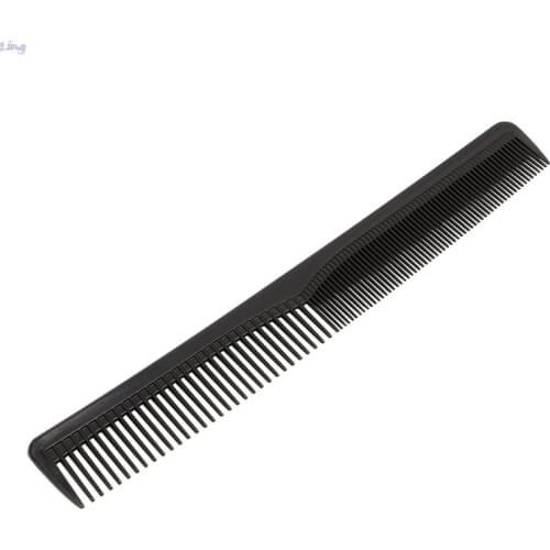 Professional Salon Anti-static Hairdressing Hair Cutting Plastic Comb Tool Black l29k