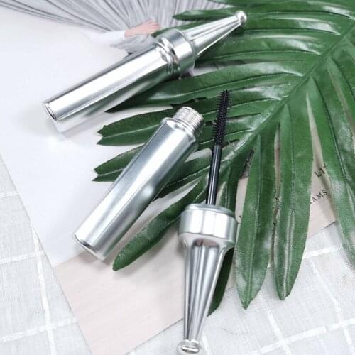 10/30/50pcs Silver Empty Mascara Tube Eyelash Vial Liquid Bottle Container Beauty Portable Refillable Bottles Makeup Accessories