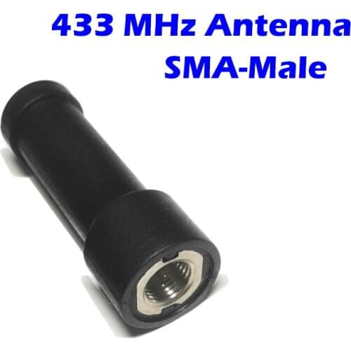Walkie Talkie Antenna 433MHz 2.5dbi Gain Mini Size SMA Male Connector Omni for Nbiot Node Communication RF Control Radio Lorawan