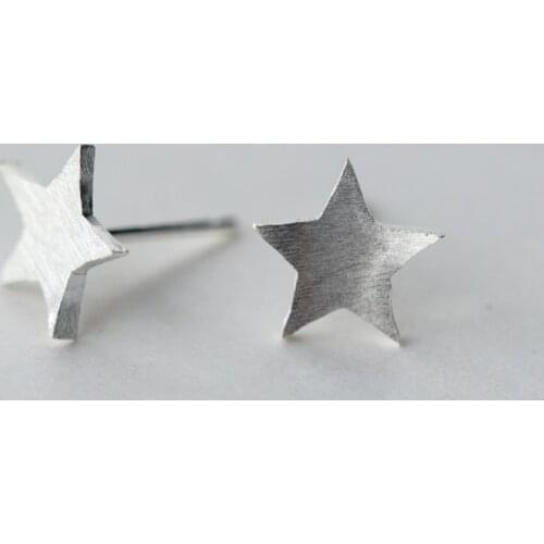 Fashion Prevent Allergy Star Stud Earrings for Women Wedding Earrings Jewelry Accessories Brincos pendientes eh879