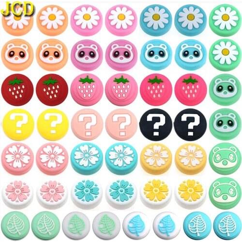 JCD 25models For Nintend Switch Lite Analog Thumb Stick Grip Silicone Joystick Cap Cover For Switch NS Joy Con JoyCon Controller