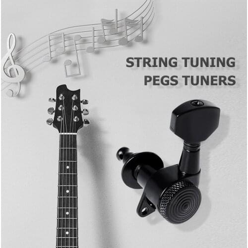1 Set Guitar Locking Tuner Electric Guitar Machine Heads Lock String Tuning Pegs Musical Enjoyable Instrument Supplies