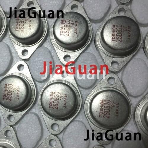 10pcs japan TOSHIBA 2SD820 TO-3 color TV commonly used tube iron cap 5A/1500V/50W gold sealed voltage regulator transistor D820