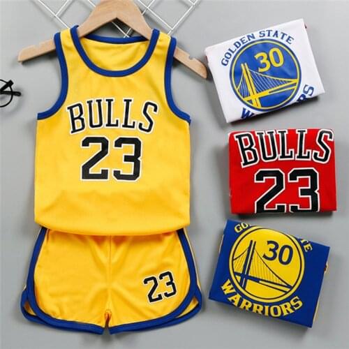 Kids Basketball Sets Boy For Childrens Top+Shorts 2Pcs Set Basketball Uniforms Sets Baby Boys Sleeveless Vest Sports Clothes