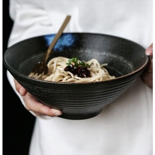 Campanulaceae Creative Ceramic Tableware Hat Bowl Fruit Bowl Vegetable Bowl Pastry Bowl Salad Bowl Restaurant Ramen Bowl