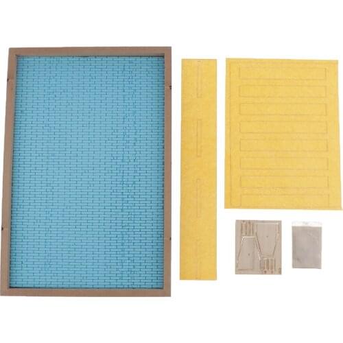 1/35 Scale Dioramas Wooden Tank Platform Table Model Kits DIY Scene