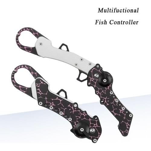 Multifunctional Folding Fishing Controller Fish Gripper Hook Remover Professional Light Weight Fishing Plier Pesca Gear