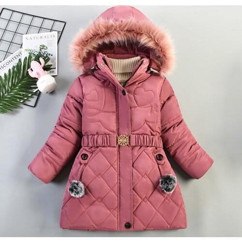 Fashion Coats Children Winter Jacket Coats Girls Jacket Warm Hooded Kids Clothes Warm Hooded Kids Clothes Winter Outdoor Coats