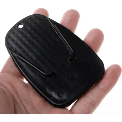 Motorcycle Bike Kickstand Side Kick Stand Pad Plate Base For Yamaha Honda Harley F19A