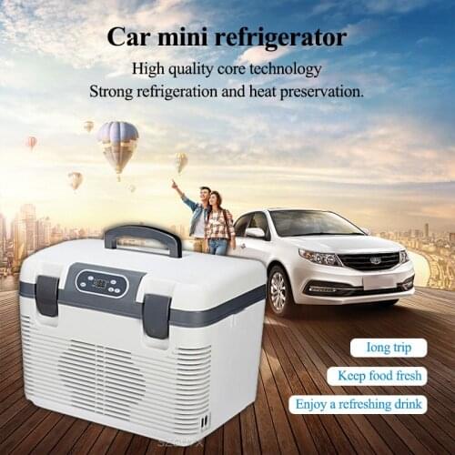19 liters portable car refrigerator electric small refrigerator refrigerated mini small refrigerator bedroom freezer