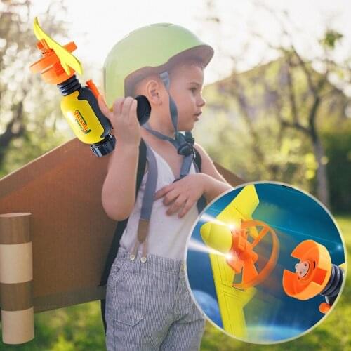 Airplane Launcher Bubble Catapult Plane Toy Airplane Toys for Kids plane Catapult Gun Shooting Game Toys Outdoor Sport Toys