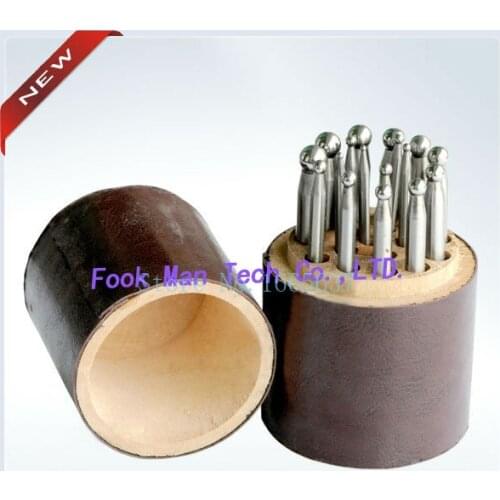 Jewelry dapping blocks15 pcs /box Dapping Block NO.4-18 jewelry Block tools set FREE SHIPPING