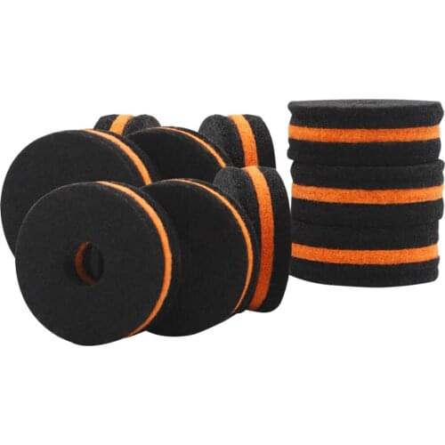 MagiDeal 10pcs Cymbal Foam Felts Washers For Drum Set Percussion Instrument