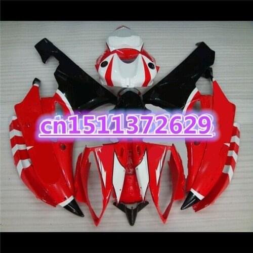 100%new ABS Fairing kit for YZF-R6 06-07 YZF R6 06 07 red white black R6 YZF 600 R6 2006 2007 fairing sets bodywork ABS-D D