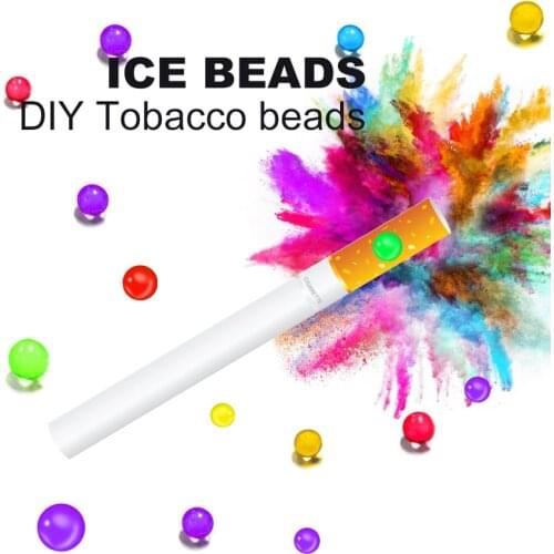 200pcs DIY Cigarettes pops beads Mint iced Fruit Flavour menthol flavor popping Smoking Accessories holder smoke balls men gifts
