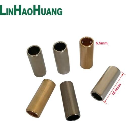 3 Colors Inner Width 5mm 100pcs Metal Zinc Alloy Bell Stoppers Cord End Lock For DIY Repair Clothes Hat Sewing Accessories