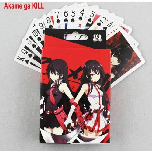 54 cards/set anime kill la kill ryuko cosplay poker cards childrens gifts free shipping
