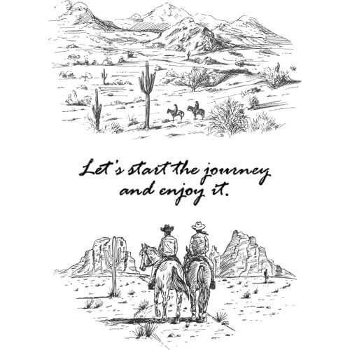 DABOXIBO Knight Clear Stamps Mold For DIY Scrapbooking Cards Making Decorate Crafts 2020 NEW Arrival