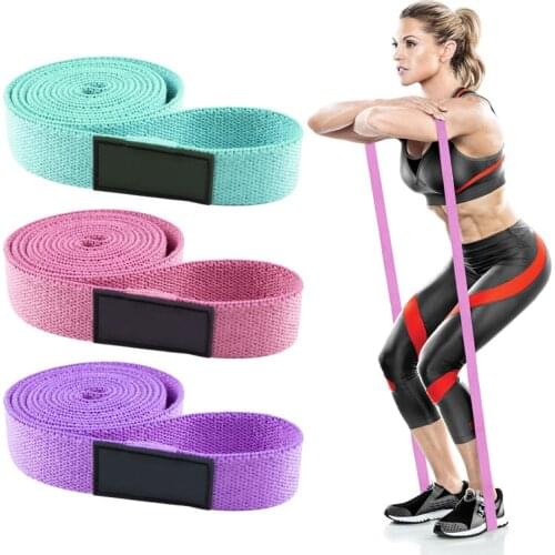 3-Pieces Set Non-Slip Latex Elastic Expander Yoga Resistance Bands Butt Lifter Gym Fitness Exercise Equipment Circle Bands