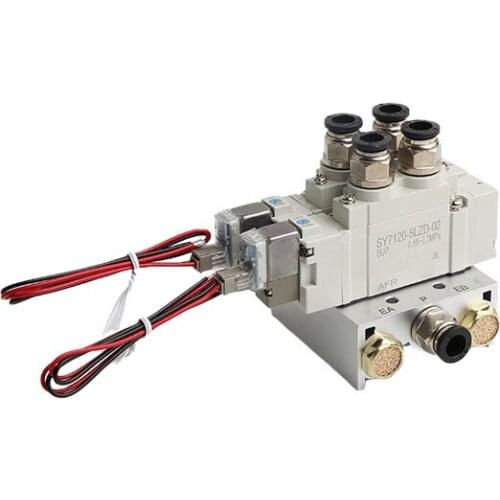 SMC type SY5120 Solenoid valve combination Single electronically controlled cylinder control valve SY5120-5LZD-01 SY5120-6LZD-01