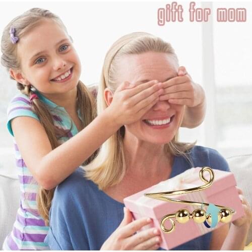 Fidget Beads Fidget Ring Spinner Single Coil Freely Rotate Beads Stress Fidget Anti Anxiety For Girl Ring Toy Wo Rin I1P0