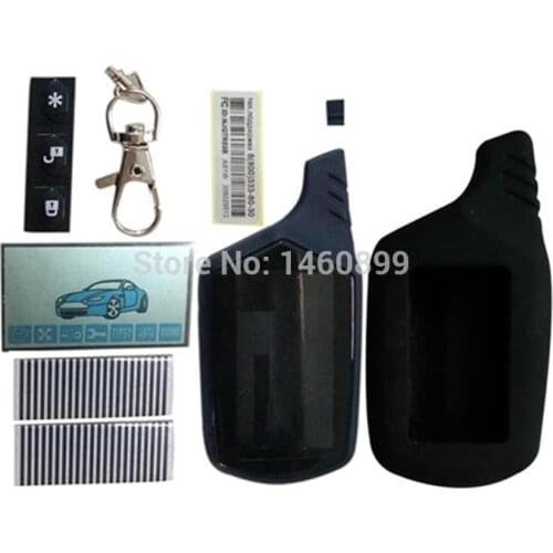 A91 LCD Display Screen Flexible cable + A91 Keychain Body Case + Silicone Case For StarLine A91 Lcd Remote Control Key Chain Fob