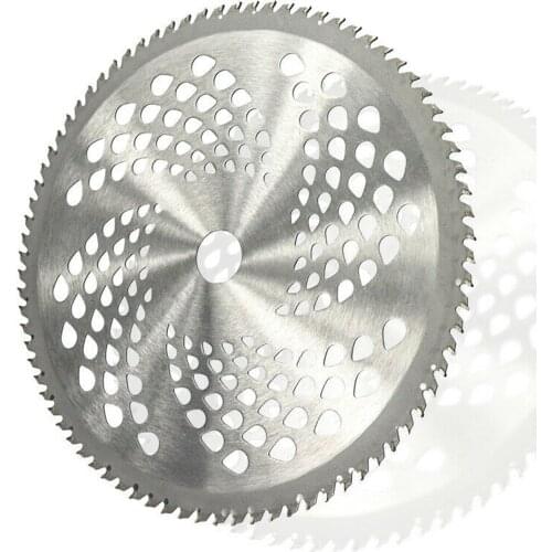 255mm 80T Brush Cutter Blade Lawn Mower Cutter Replacement Circular Saw Blade For Cutting Grass Trimmer Blade