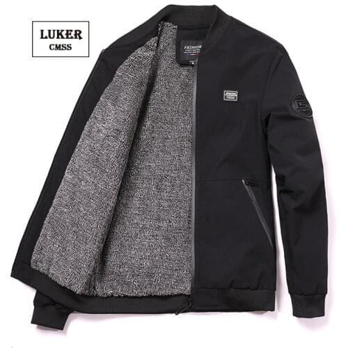 LUKER CMSS Mens Fleece Jackets
