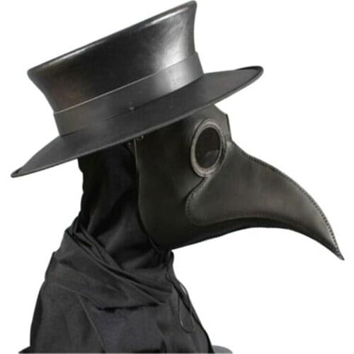 Halloween Plague Doctor Bird Mask Long Nose Beak Cosplay Steampunk Halloween Costume