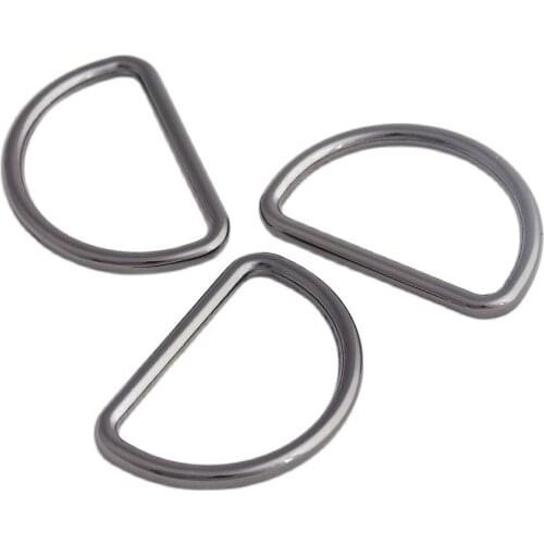32mm(1.25inch) D Ring Metal Ring Metal Clasp Belt Buckle Leather Hardware Bra Hook Package Pet Collar Sewing Accessories Webbing