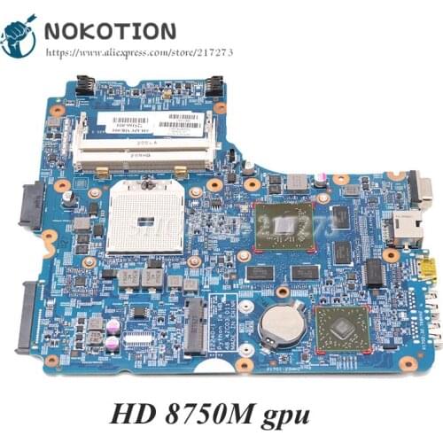 NOKOTION 722818-501 722818-001 For HP Probook 455 445 G1 Laptop Motherboard 48.4ZC03.011 Socket FS1 DDR3 HD 8750M GPU