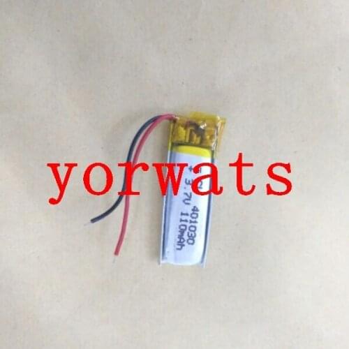 New Hot A Rechargeable Li-ion Cell 3.7V polymer lithium battery 401030 041030 110mah BT0202 general