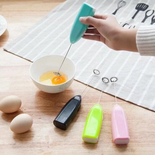 Portable Electric Handle Whisk Stirring Stick Automatic Whipping Cream Coffee Juice Stirrer Home Kitchen Baking Tool Accessories