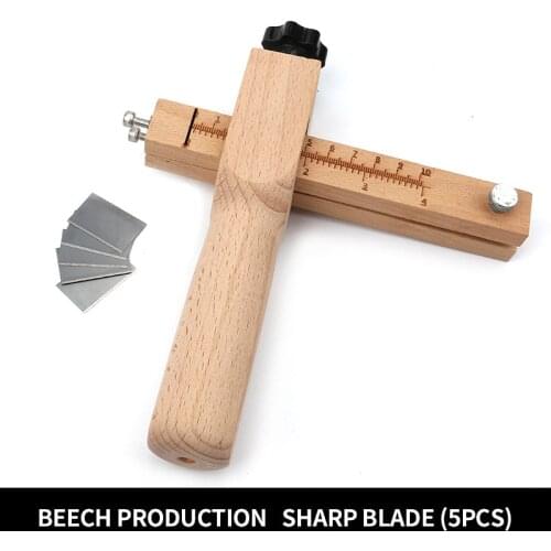 Belt Cutter Leather DIY Adjustable Tool Handmade Leather Leather Thread Cutter Leather Maker Leather Strip Cutter