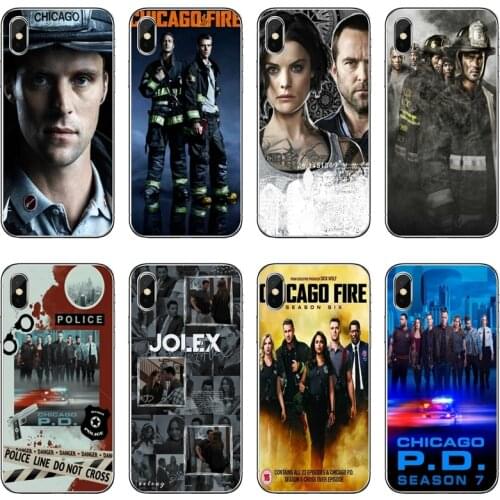 Silicone Cover Case chicago fire PD movie For Xiaomi Mi 11 Note 10 10T 9 9T 8 Pro A2 Lite A3 A1 Poco F1 F2 M3 X3 NFC