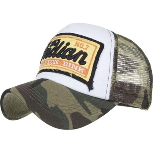 Embroidered Summer Cap Mesh Hats For Men Women Casual Hats Hip Hop Baseball Caps High Street Caps Casquette Homme #P2