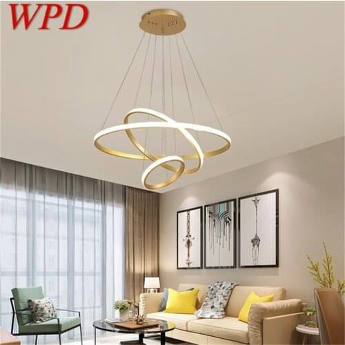 WPD Nordic Pendant Lights Round Contemporary LED Lamp Creative Fixture For Home Decoration