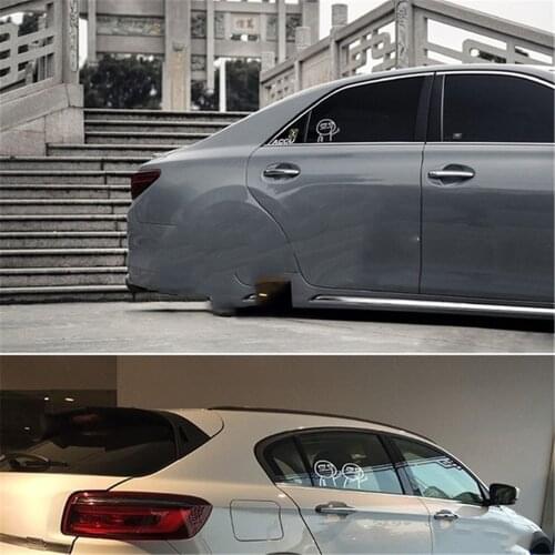 Funny Car Auto Sticker Cartoon Middle Finger Hellaflush Reflective Vinyl Car Sticker Decal Wholesale Despise Car Sticker