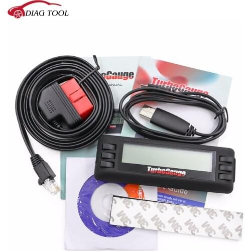 2017 NEW Arrival Turbogauge IV 4-in-1 Vehicle Computer OBDII/EOBD car trip computer / Digital Gauges/ scan gauge/ car scan tool