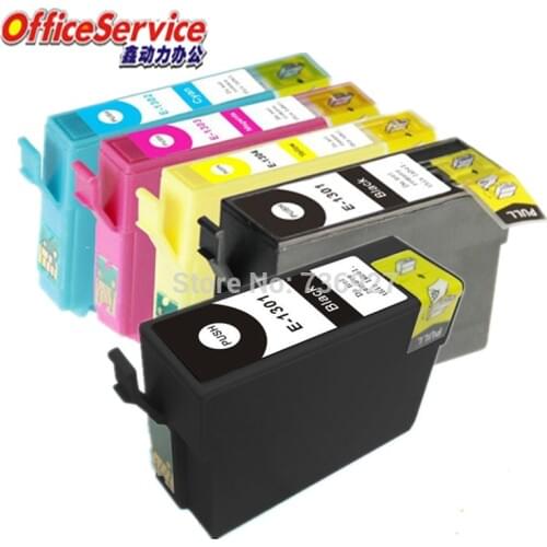 5X T1301 T1302 T1303 T1304 Compatible Ink Cartridge For Epson Office B42WD BX525WD BX535WD BX625FWD BX630FW inkjet printer