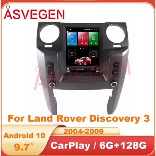 Android 10 9.7" Car Multimedia Player For Land Rover Discovery3 With 4G+64G NAVI Car Radio Stereo GPS Navigation Video Player