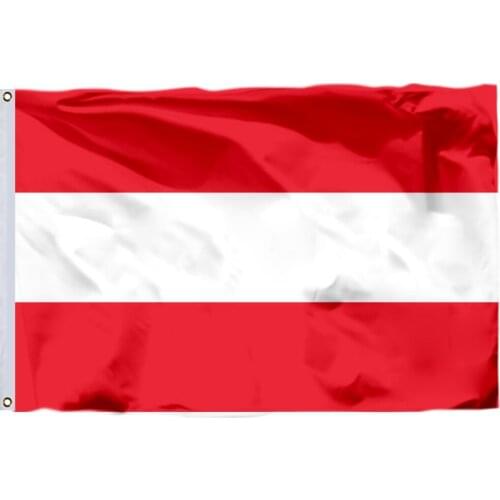Austria Flag 90x150cm 3x5FT 100D Polyester Austrian And National Banner