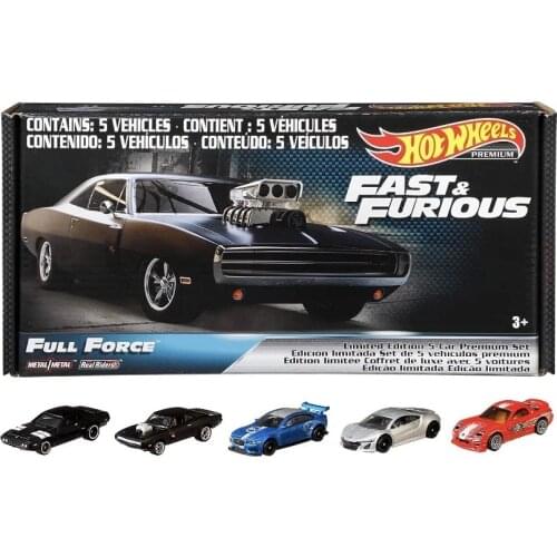 Hot Wheels Cars Fast and Furious MAZADA RX-7 DODGE CHARGER R/T Jaguar Plymouth Acura 1/64 Collection Diecast Vehicle GRM15