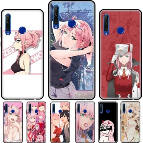 Zero Two Darling in the FranXX Anime For Huawei Honor 20 4C 6C 7A Pro 8 9 10 10X Lite 8A 9A 6X 7C 7S 7X 8X 9X 10i Phone Cover