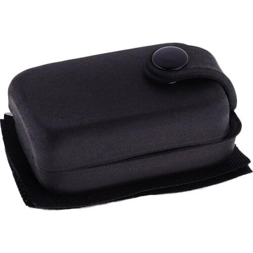Tooyful PU Rectangle 9V Active Pickup Battery Holder Bag Cover Box for Electric Guitar Bass Accessories
