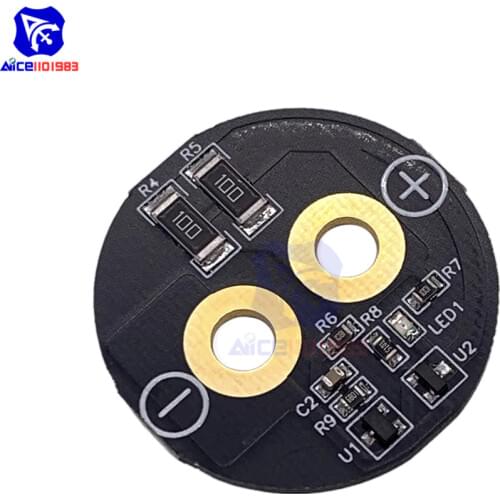 Super Farad Capacitor Dia. 3.5mm Balance Board Super Capacitor Protection Board 2.5V 2.7V 2.85V 3V 360F 400F 500F 700F