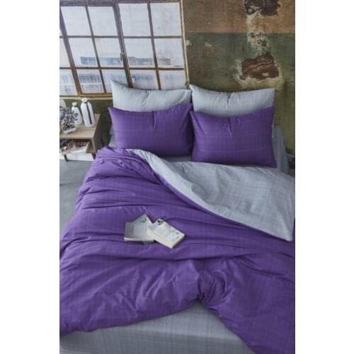 OPIA Double-Sided Double Cotton Duvet Cover Set New Season Bed Sheet Pillowcase Bedroom Decoration