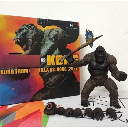 Movie Kingkong Figuras Anime King Kong Action Figure Toys Collection Model Toy Gift