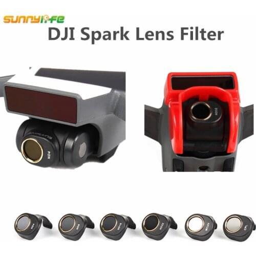 Filter For DJI Spark ND4 ND8 ND16 ND32 MCUV CPL Lens Filter for Spark HD Clear Waterproof Camera Lens Multi-Layer Coating Films