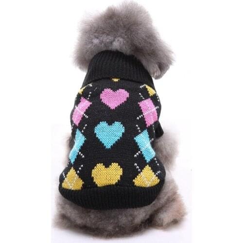 HOKERBAT Christmas Halloween Pet Clothes Teddy Dog Clothes Autumn And Winter Dog Clothes Autumn And Winter Pet Sweater